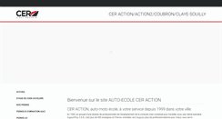 Desktop Screenshot of cer-action.fr